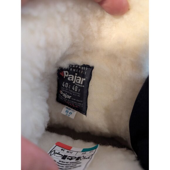 Pajar Canada Marcel Kids (US 4Y) Boots Blue Winter Waterproof - Picture 6 of 6